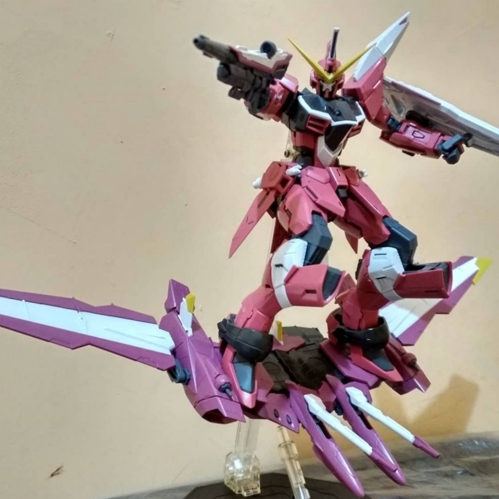 BANDAI MG JUSTICE GUNDAM SUDAH RAKIT SECOND