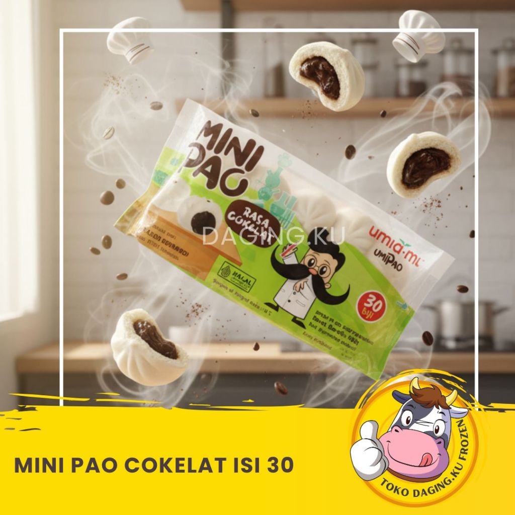 Mini Pao - Umami Dounat Roti Halal Higenis