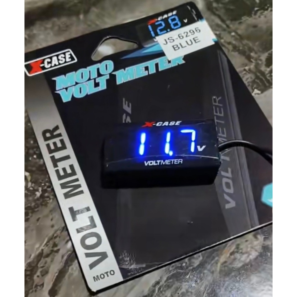 DVM VOLT METER RIZOMA - VOLT METER AKI - PENGUKUR DAYA AKI - VOLT METER 12 VOLT