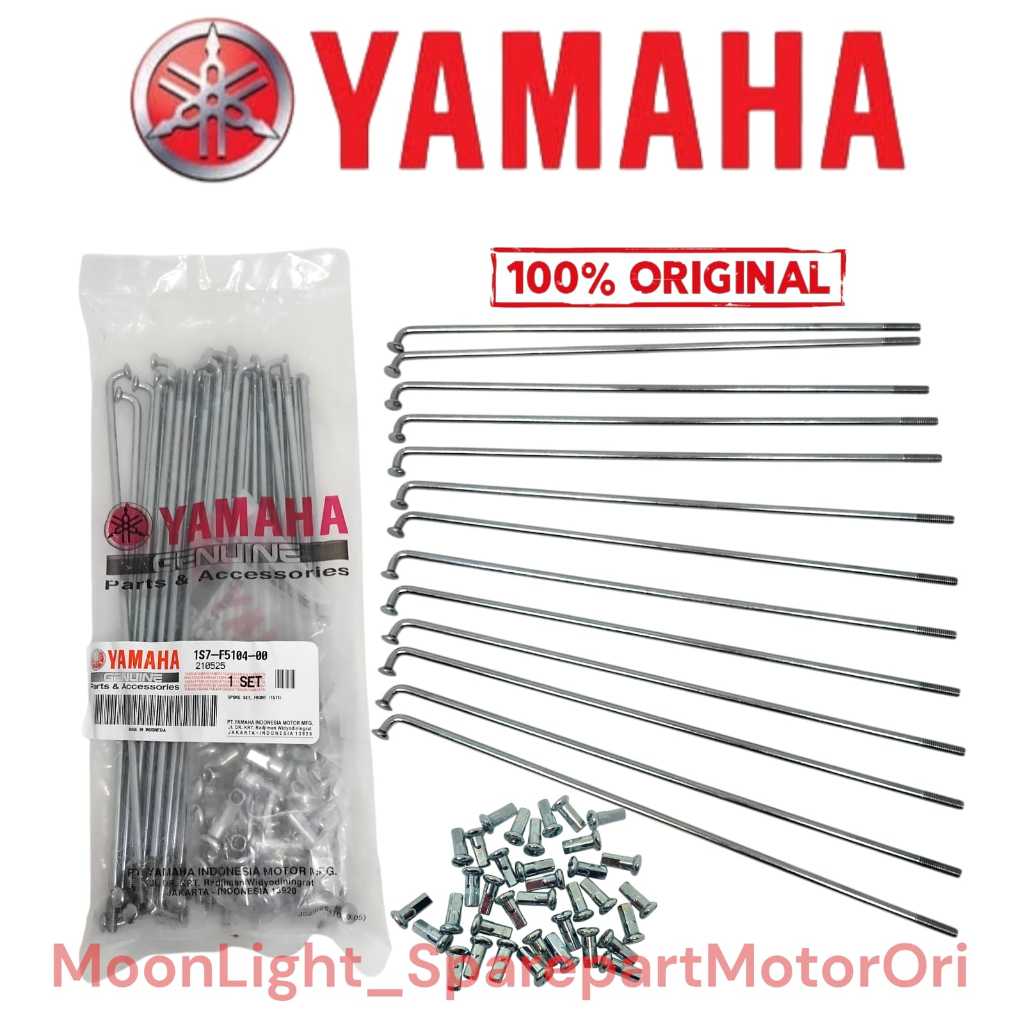JARI JARI RUJI VELG YAMAHA VEGA JUPITER Z MX F1ZR ORI ORIGINAL ASLI YAMAHA
