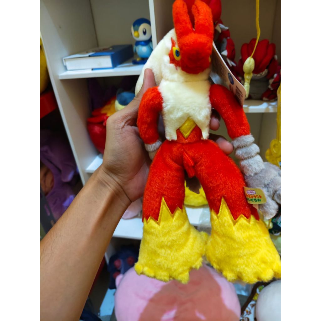 Boneka Pokemon Blaziken T-Arts Newtag / Plush Blaziken T Arts Mata Keras