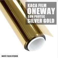 KACA FILM ONE WAY GOLD, KACA FILM ONEWAY CERMIN JENDELA RUMAH