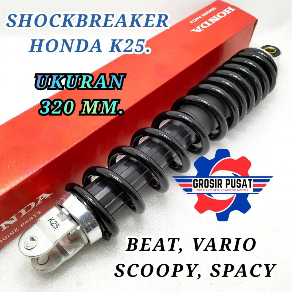 SHOCKBREAKER HONDA K25 BEAT SHOK BELAKANG SCOOPY BEAT FI SKOK ORI VARIO 110 SHOKBEKER BEAT SCOOPY
