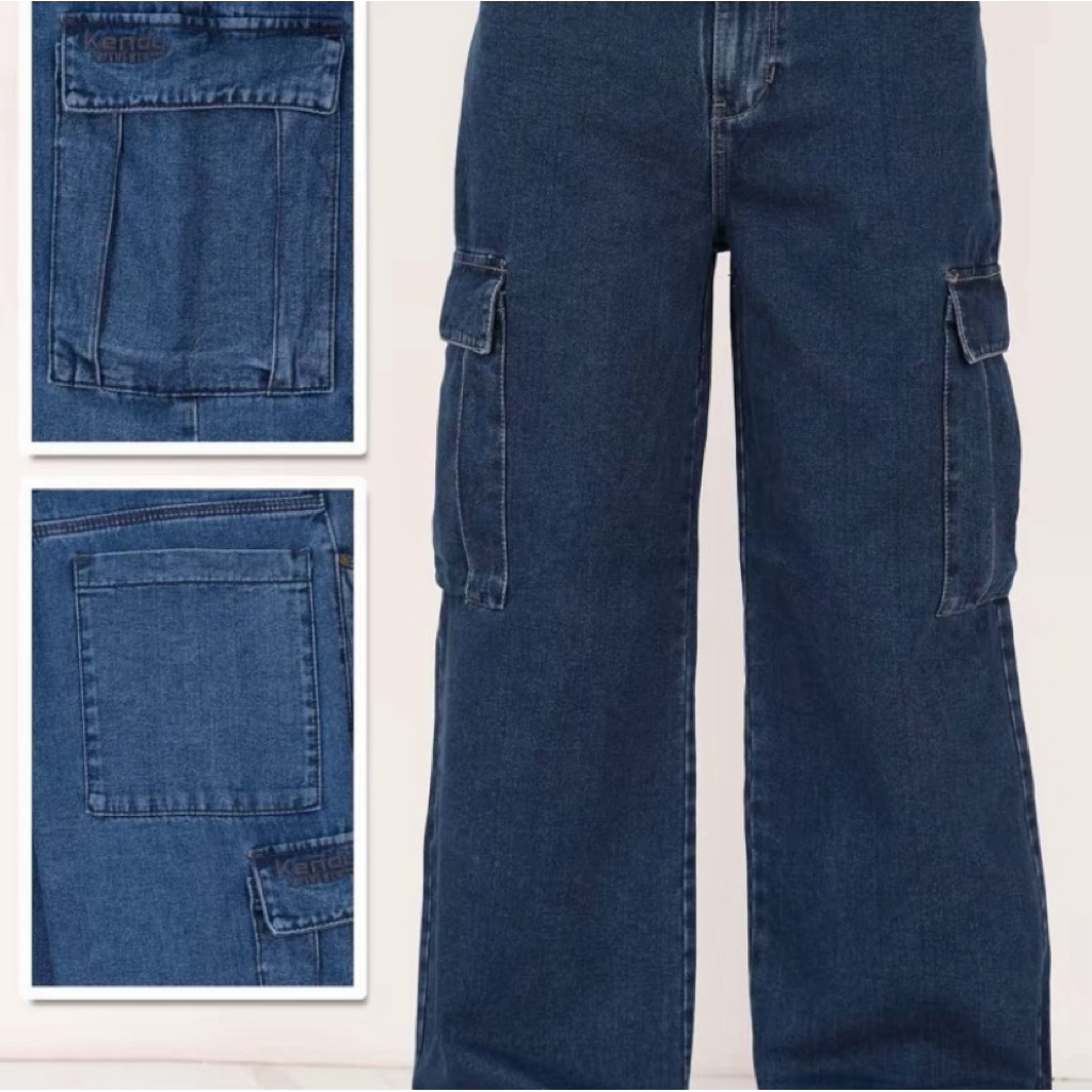 CELANA PANJANG BAGGY SKENA JEANS RING PRIA DEWASA