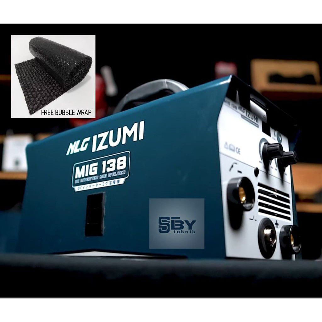 MESIN LAS IZUMI MIG 138 130A/TRAVO LAS IZUMI MIG 138/MESIN TRAVO IZUMI MIG 138 130 AMPERE/TRAFO LAS 