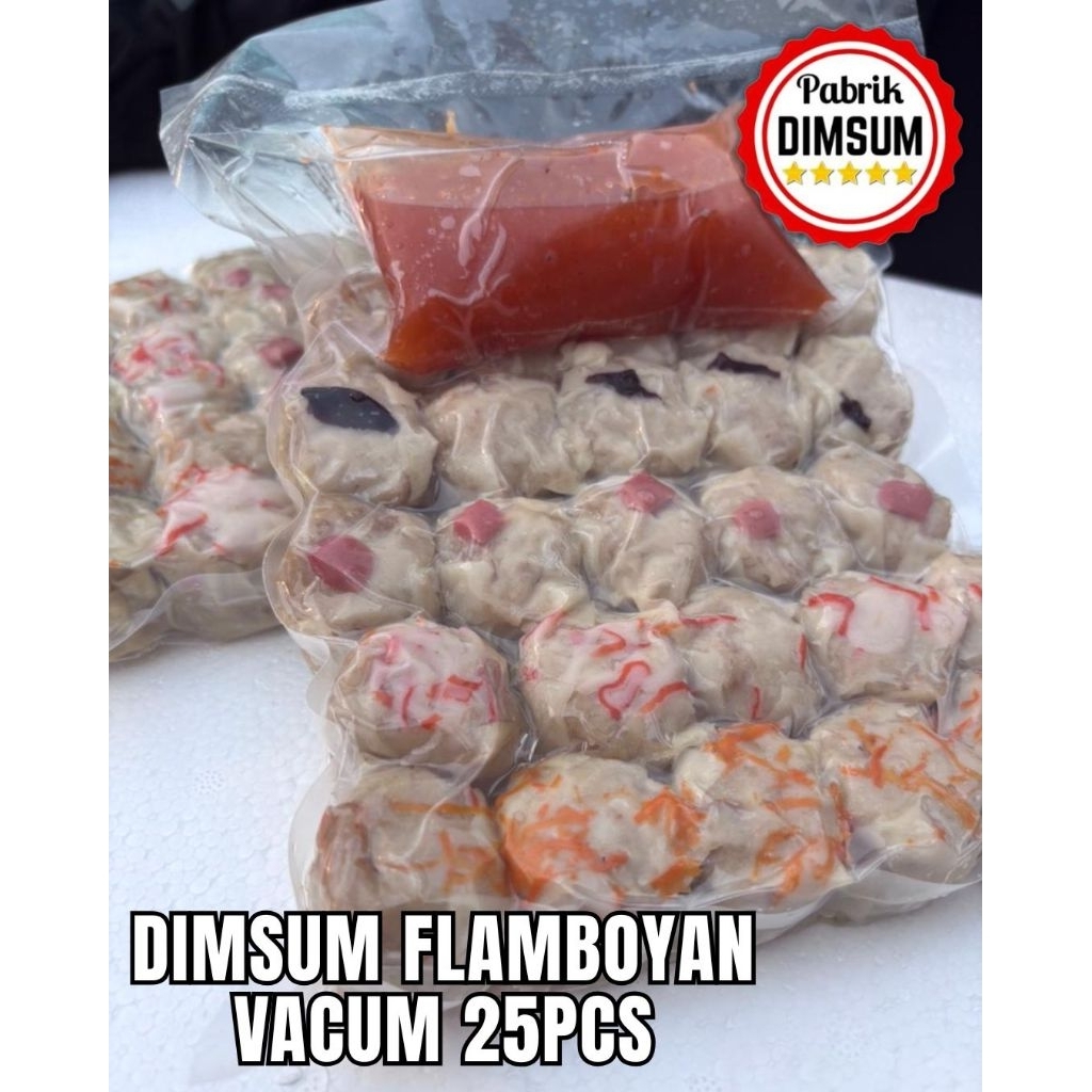 Dimsum Flamboyan isi 25 - Pabrik Dimsum