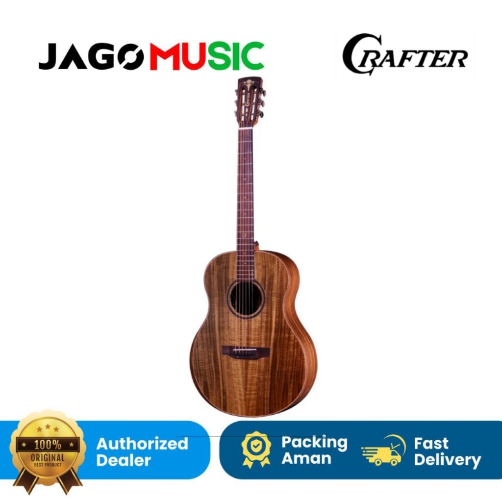 Gitar Akustik Elektrik Crafter Grand Mino ALK Guitar Crafter Grand Mino Alk