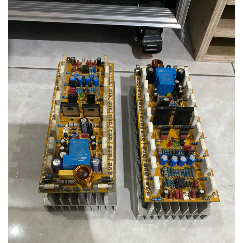 SEPASANG DRIVER SOCL 506 TEF 2U LENGKAP DENGAN TR FINAL 8 SET TOSHIBA DAN PENDINGIN