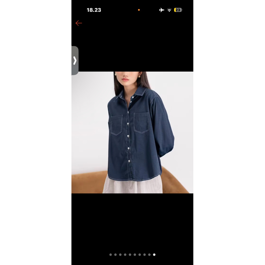 preloved this is april kemeja