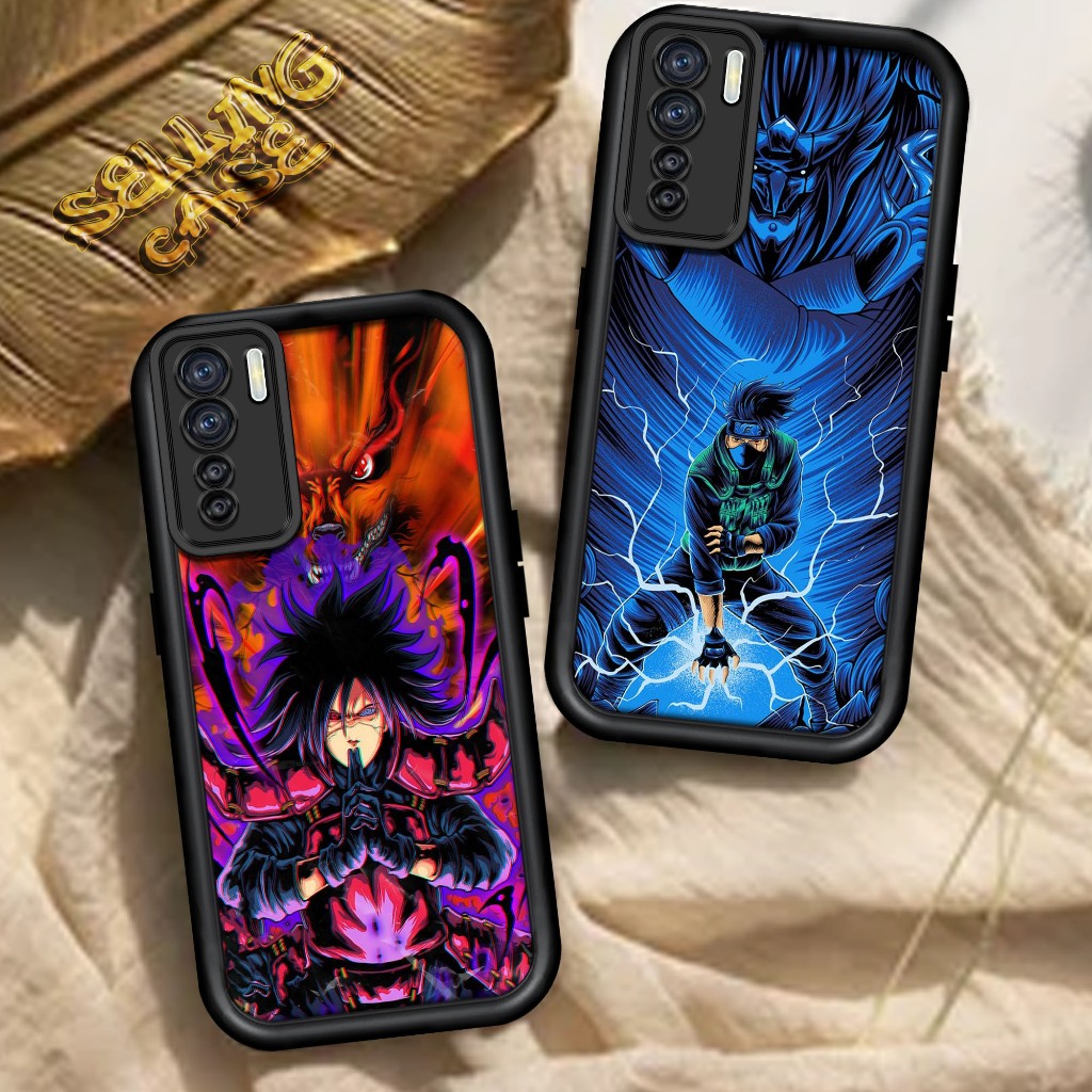 Casing Hp For OPPO RENO 3 A91 F15 NARUTO1 Case Handphone Bahan Silicon Glossy Camera Protect