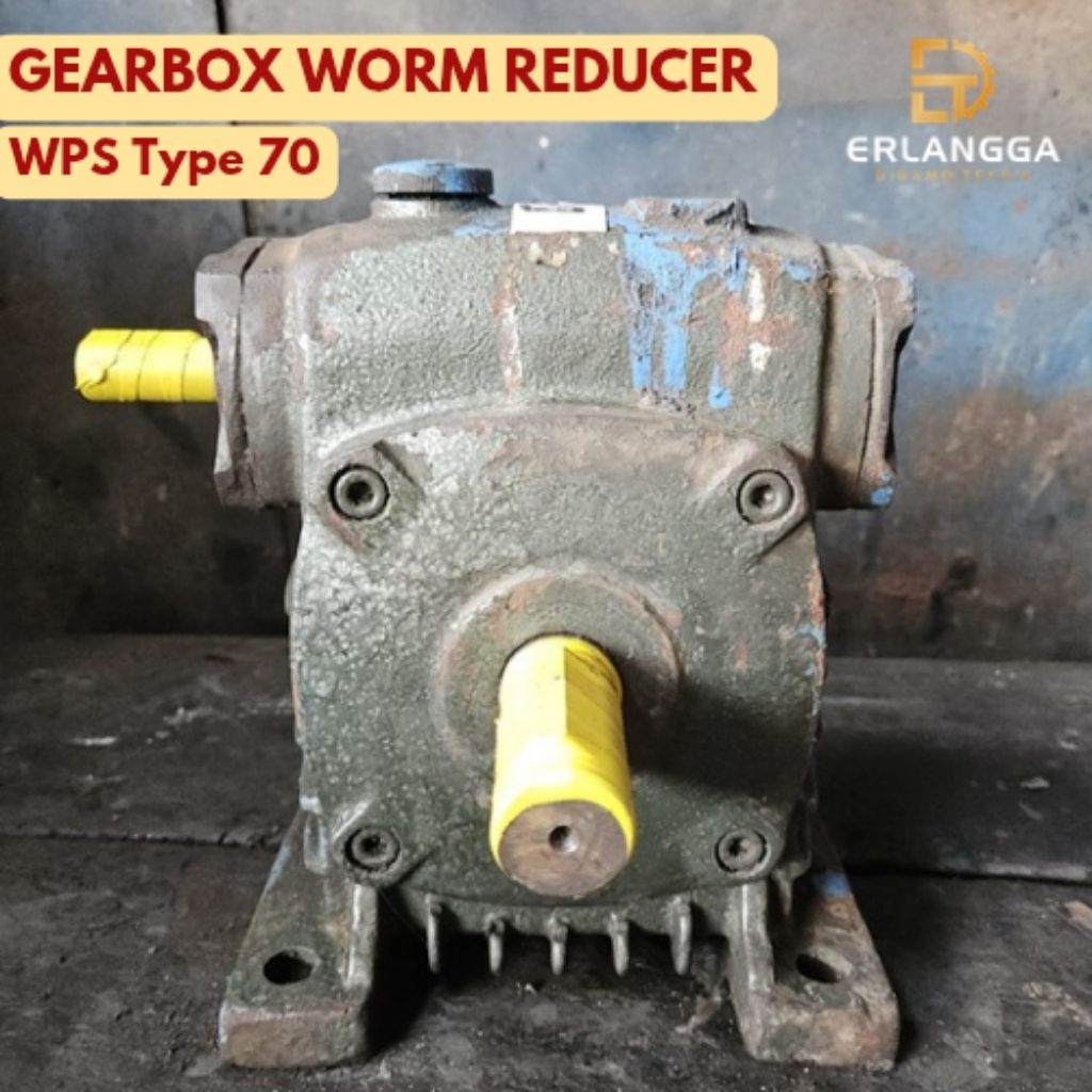 Gearbox Worm Reducer WPS 70 - Ratio 1:40