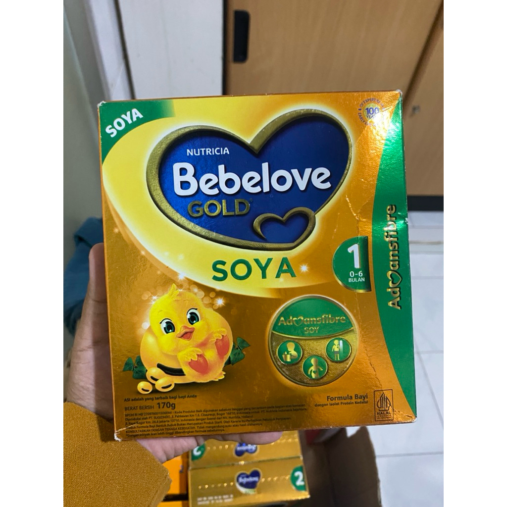nutricia bebelove soya 1 (0-6 bulan)