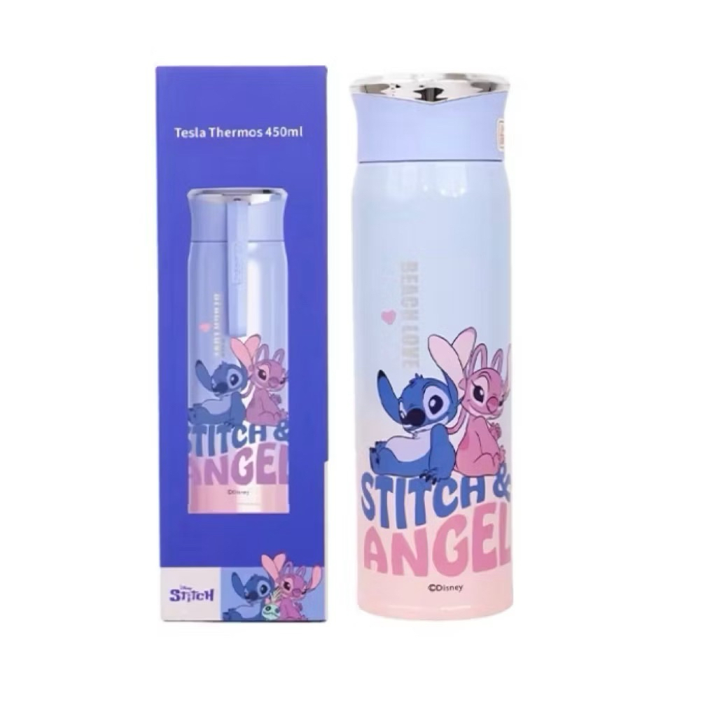 OHSOME X THERMOS - BOTOL MINUM EDISI DISNEY STITCH / TUMBLER KARAKTER / SERBA DISNEY