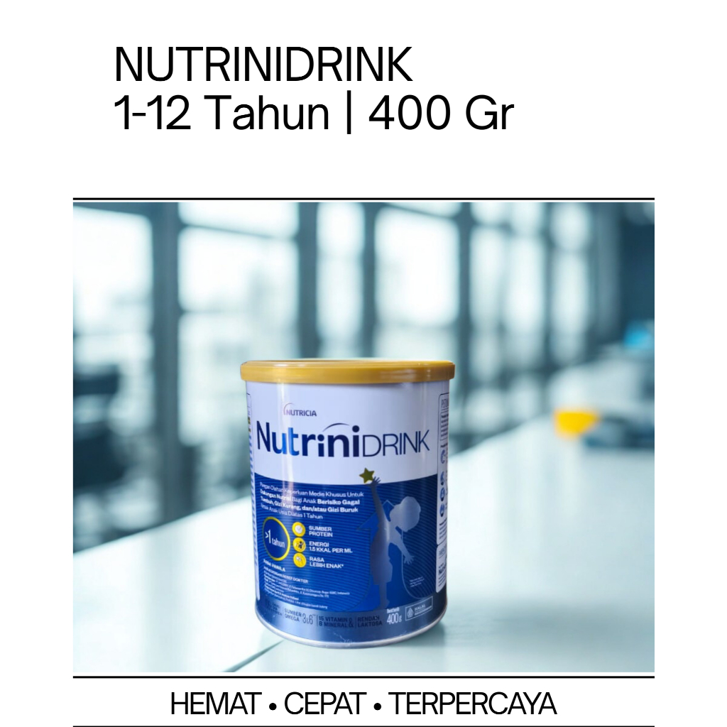 Nutrinidrink Powder 1-12 Tahun 400 Gram Kaleng