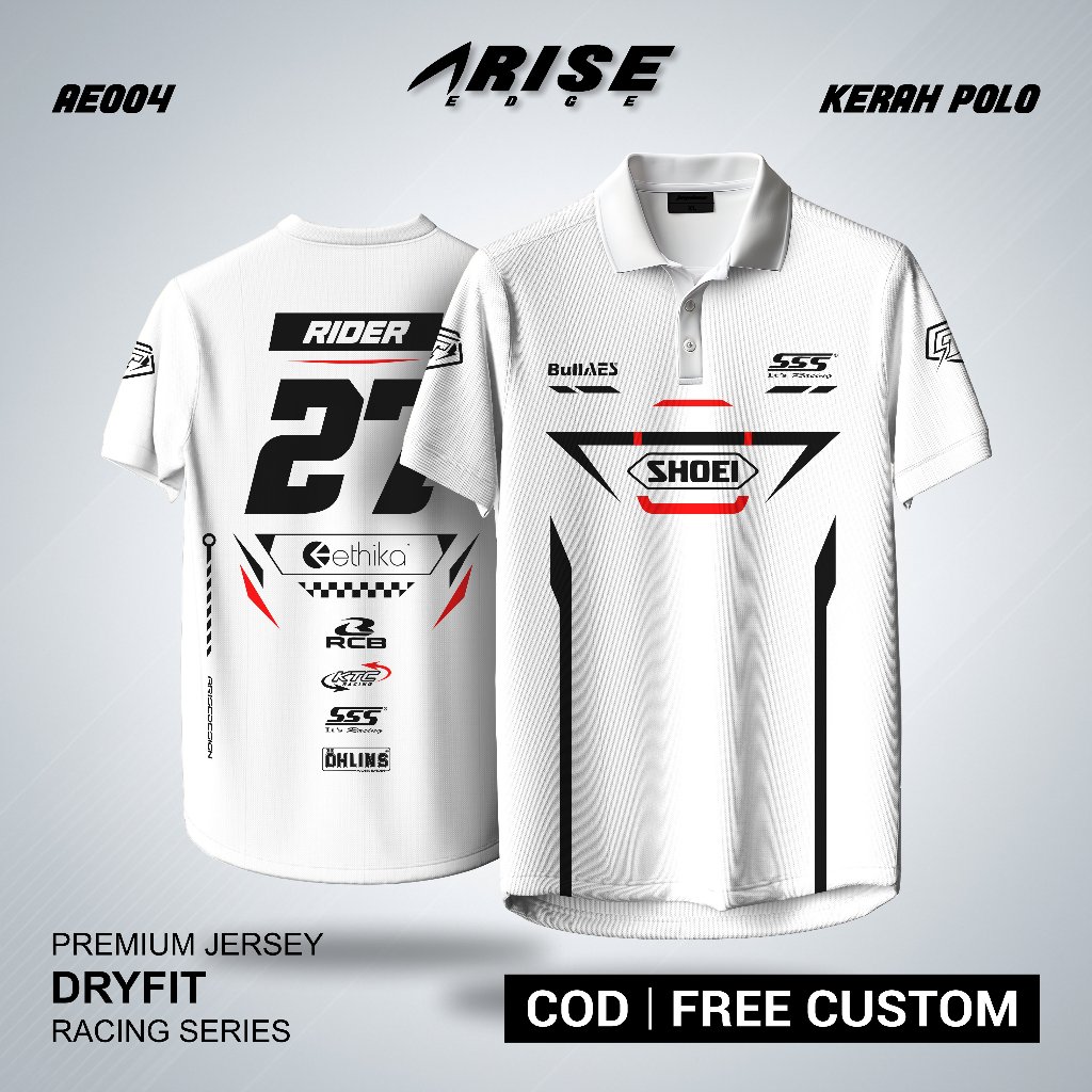 JERSEY RACING kaos baju jersey racing custom full printing