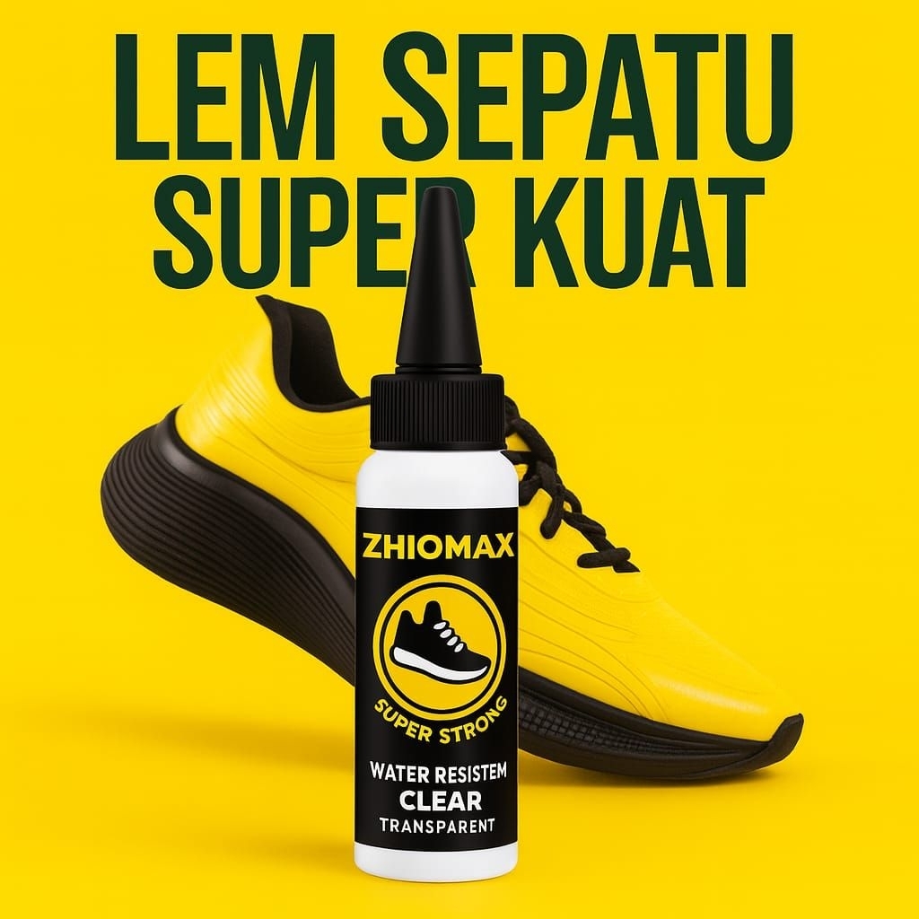Lem Sepatu Zhiomax Super Kuat Cepat Kering Dan Tahan Lama