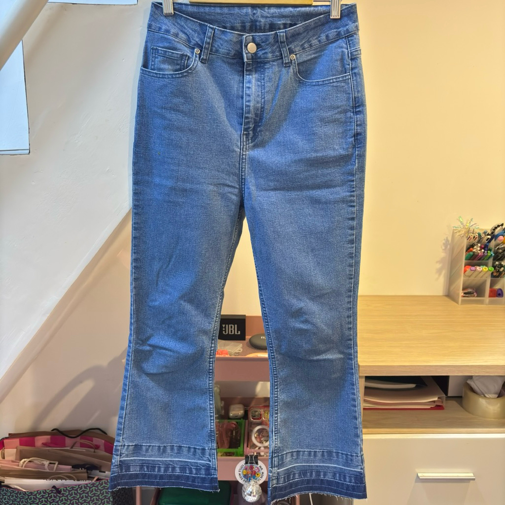 et cetera jeans cutbray flare denim