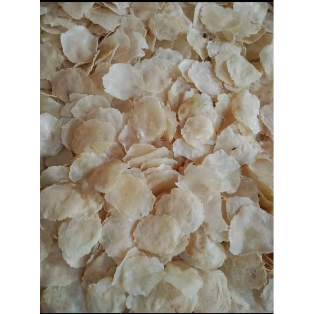 emping mlinjo mentah