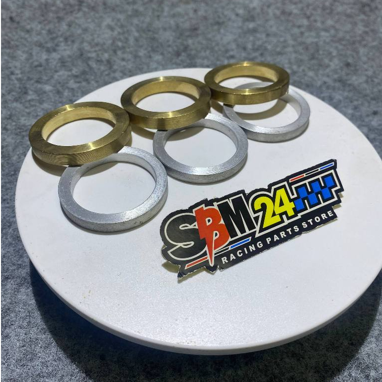 PAKING GASKET ASBES KNALPOT KUNINGAN PADAT  CRF CBR CB150R VERZA SUPRA GTR SONIC