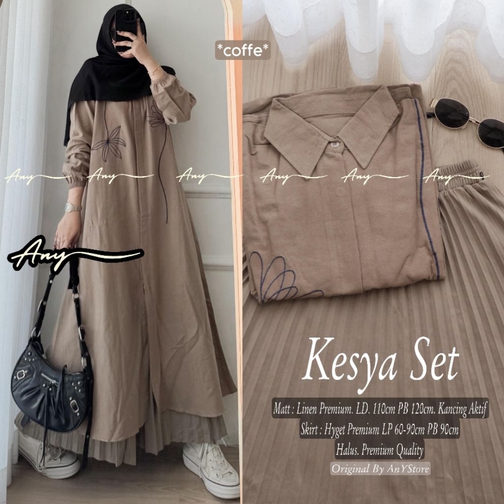 KESYA SET, PINKAN SET, PINKAN SET#5, HIJABI DRESS, INA SET#2
