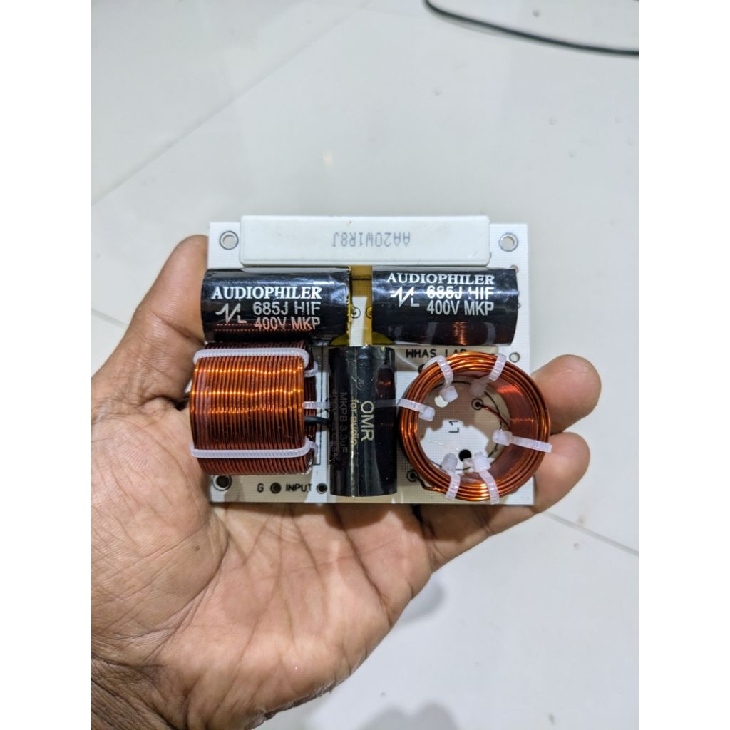 crossover pasif 2 way buat muniatur balap