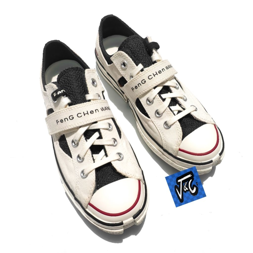Converse Chuck 70 70s 2 In 1 x Feng Chen Fengchen Wang Hook Loop Strap Egret
