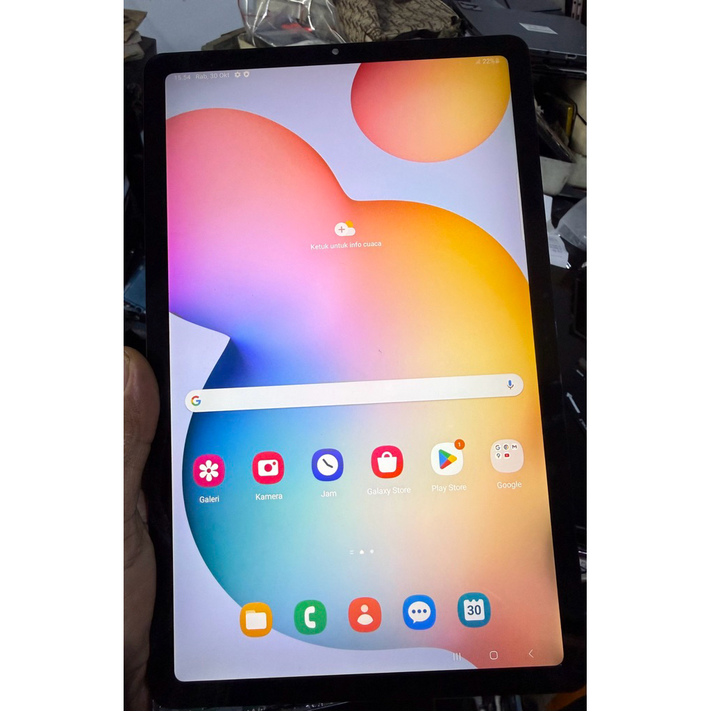 Lcd Touchscreen Tab samsung S6 lite original copotan