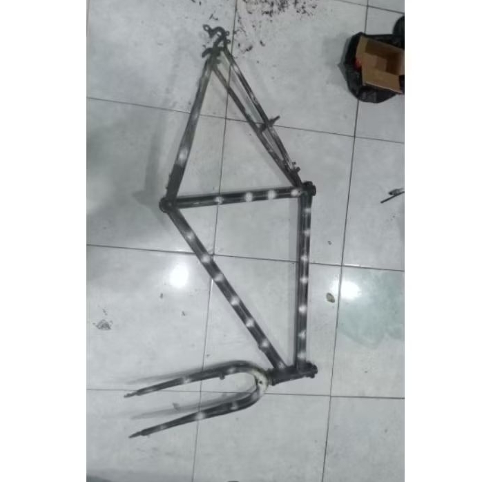 frame sepeda federal sudah do verty rata air
