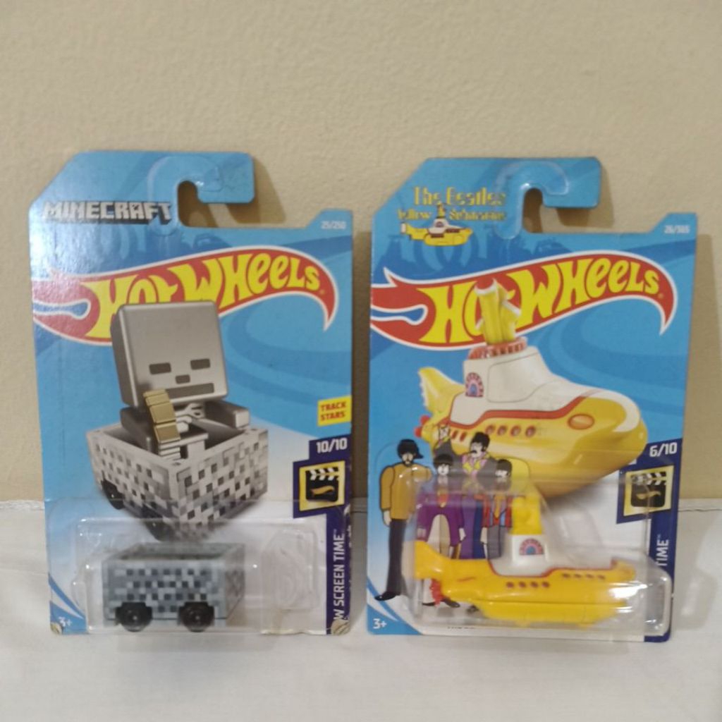 Hotwheels the Beatles yellow submarine