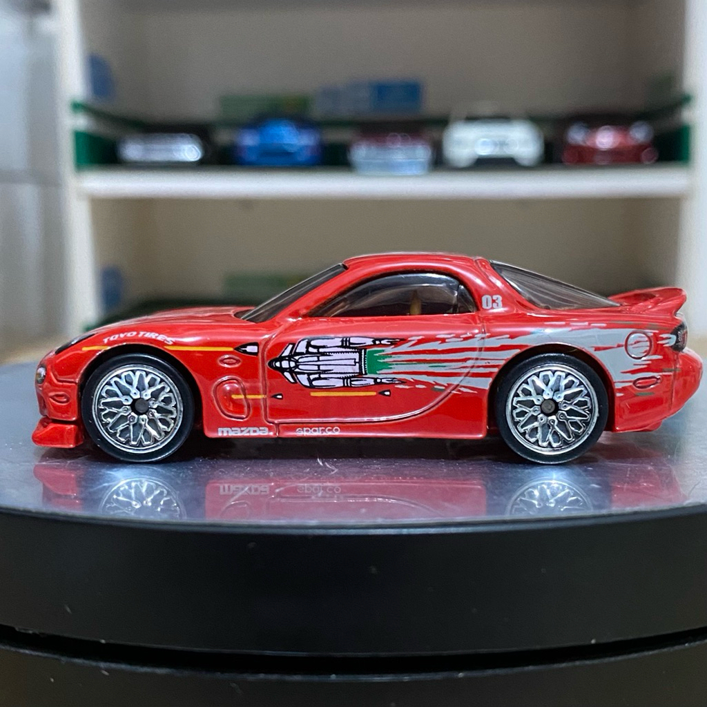 Hotwheels 95 Mazda RX - 7 Fast Furious Full Force Loose