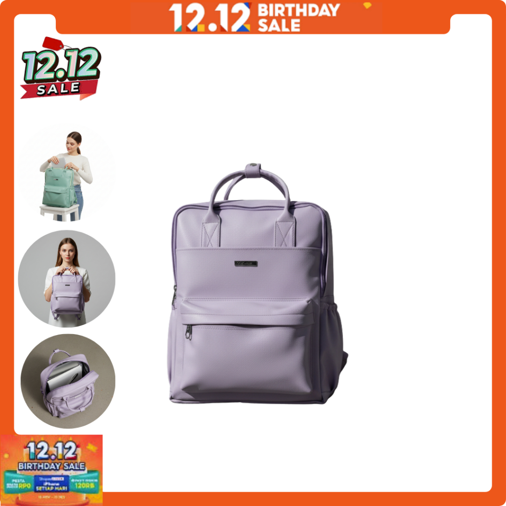 Lovo.id - Sakya Backpack Ransel Wanita 2 in 1 Waterproof