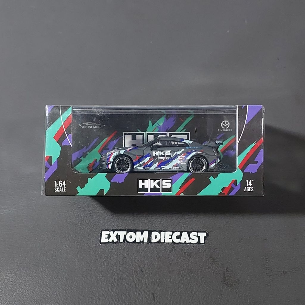Time Micro Nissan Skyline R35 LBWK Livery HKS