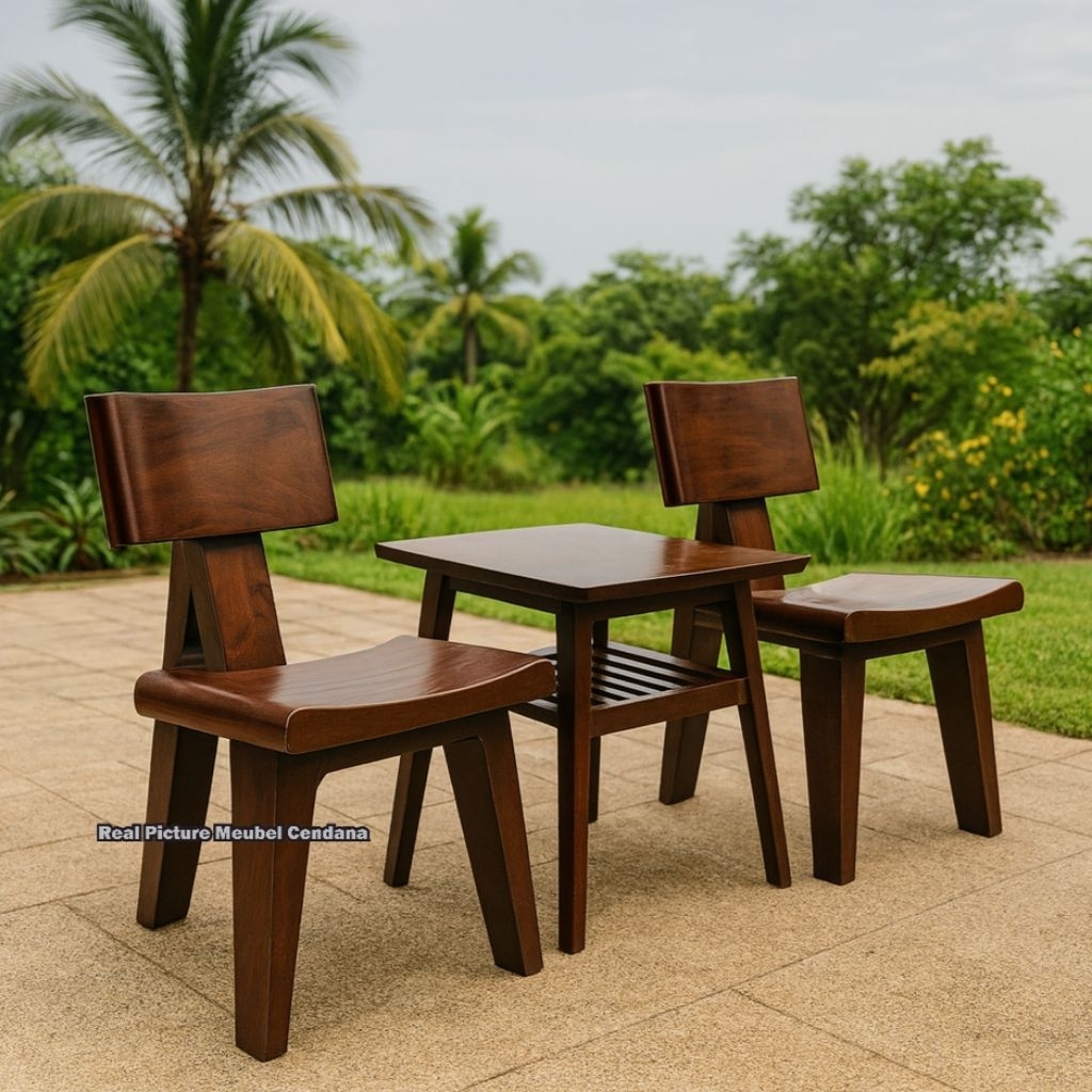 Set Kursi Teras Minimalis Kursi Teras Kayu Minimalis Kursi Teras Retro