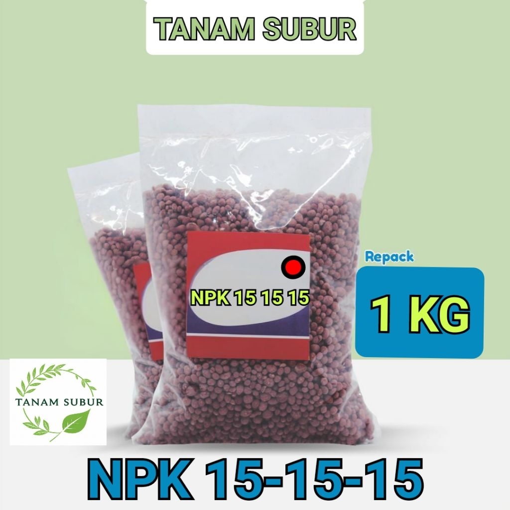 PUPUK NPK 15-15-15 1KG | PUPUK NPK 15-15-15 PHONSKA | PUPUK CAMPURAN UREA ZA | PUPUK NPK 15-15-15 MU
