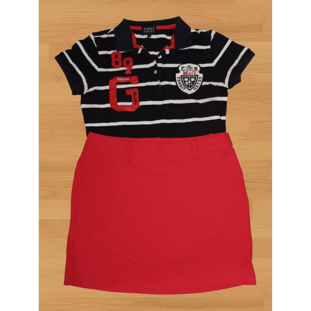 Baju Golf set wanita Pearly Gates X JDX