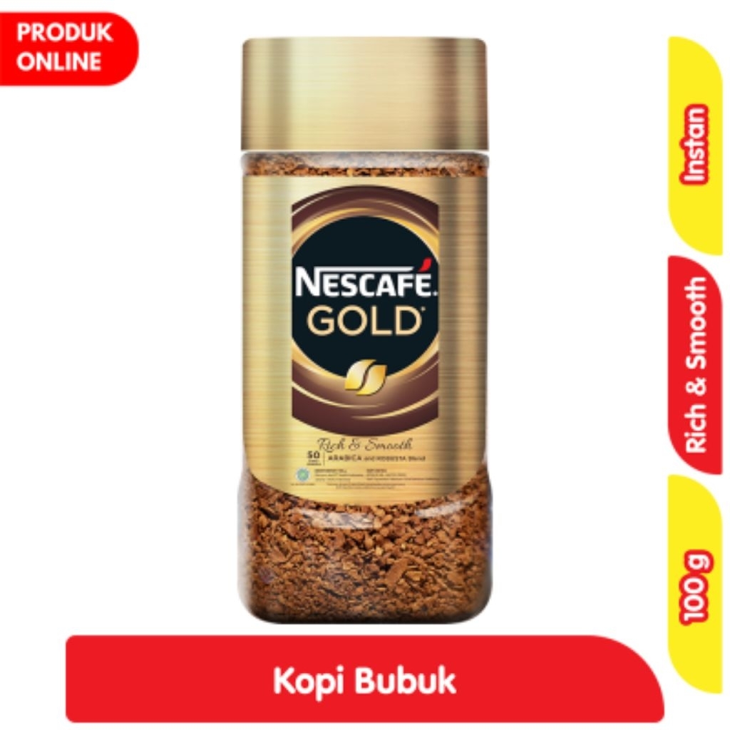 Nescafe Gold Kopi Instan Rich & Smooth Toples