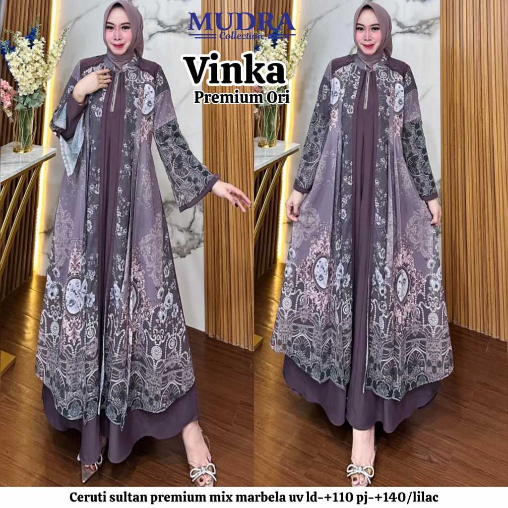 Gamis Mudra Collection / Gamis Terbaru / Gamis Wanita / Gamis Premium / Ulfa Premium / Adisty / Vema