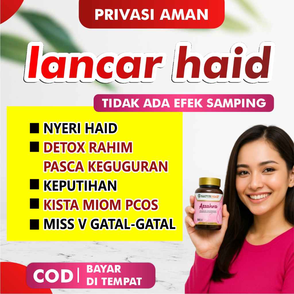 Obat Telat Dateng Bulan Haid Manjakani Pelancar Haid Telat 1 Sampai 5 Bulan Telat Haid Azzahra Ampuh