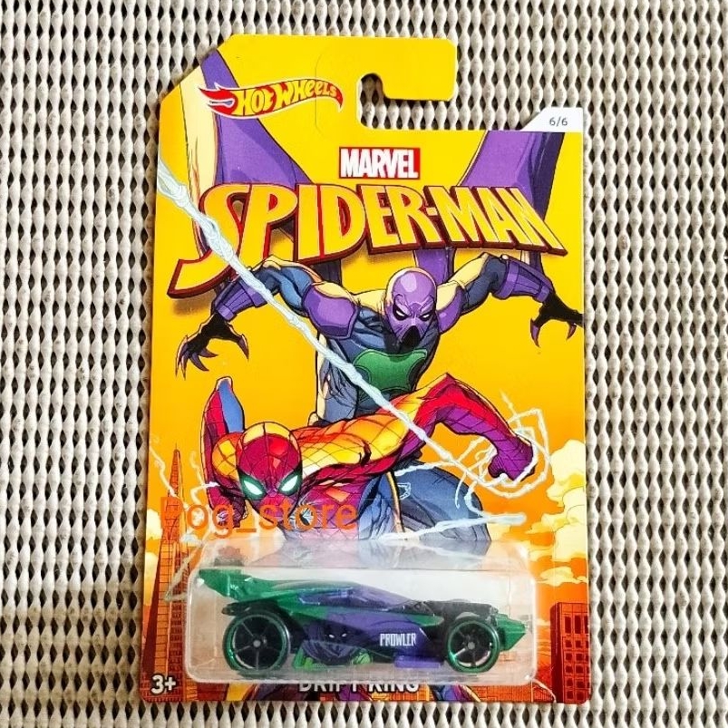 Hot Wheels Spiderman Drift King - Purple