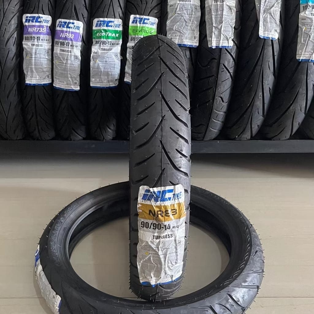 Ban belakang tubles irc nr83 ukuran 90/90-14 Ban belakang vario beat fi spacy ring 14 original irc