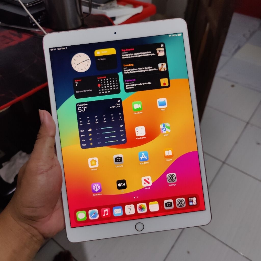 (zee) ipad pro 10.5 64gb bukan bypass rosegold