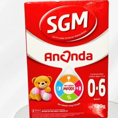 Susu Anak SGM Ananda 0-6 Bulan 120g