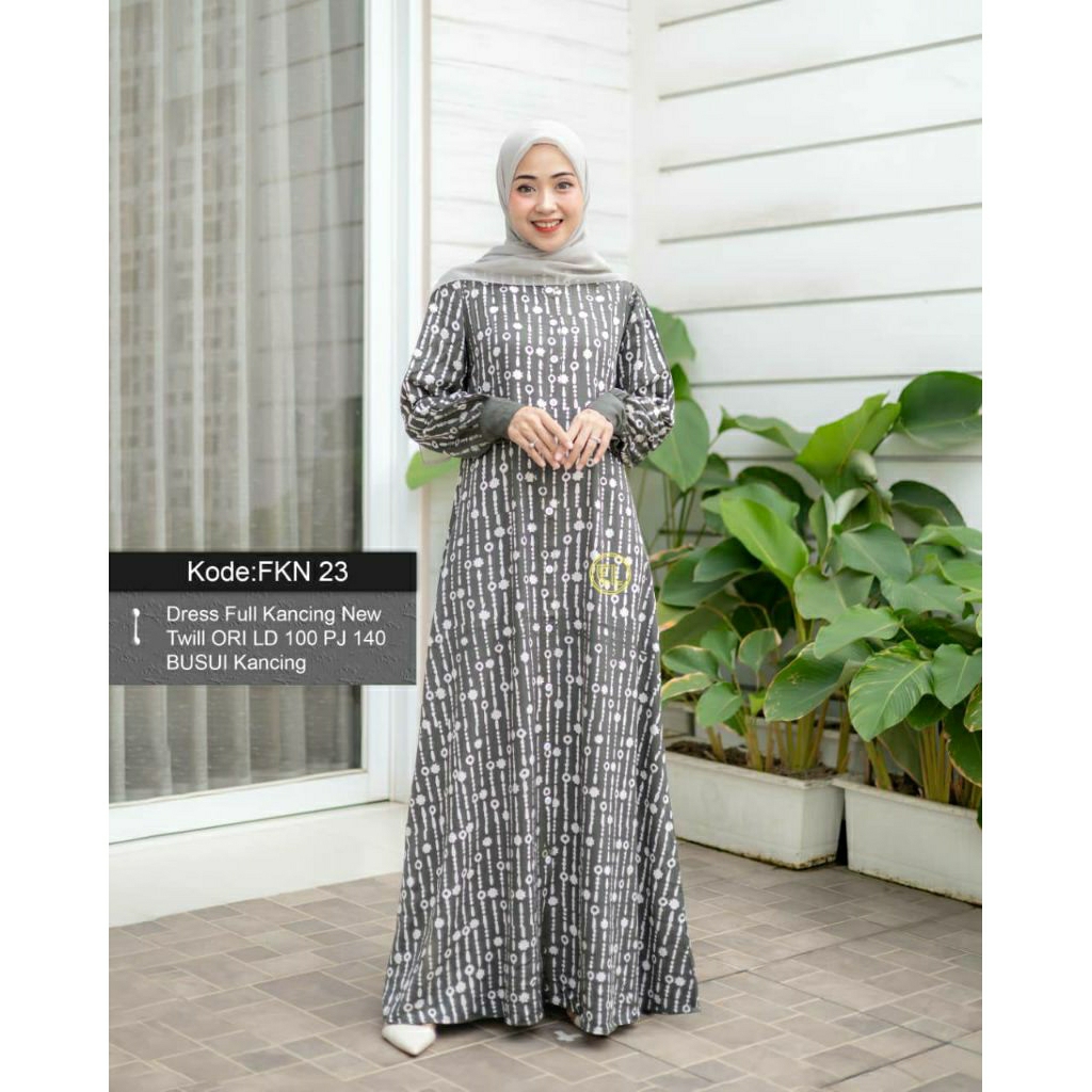 Gamis elzhaf batik kekinian 100% ORI Pekalongan