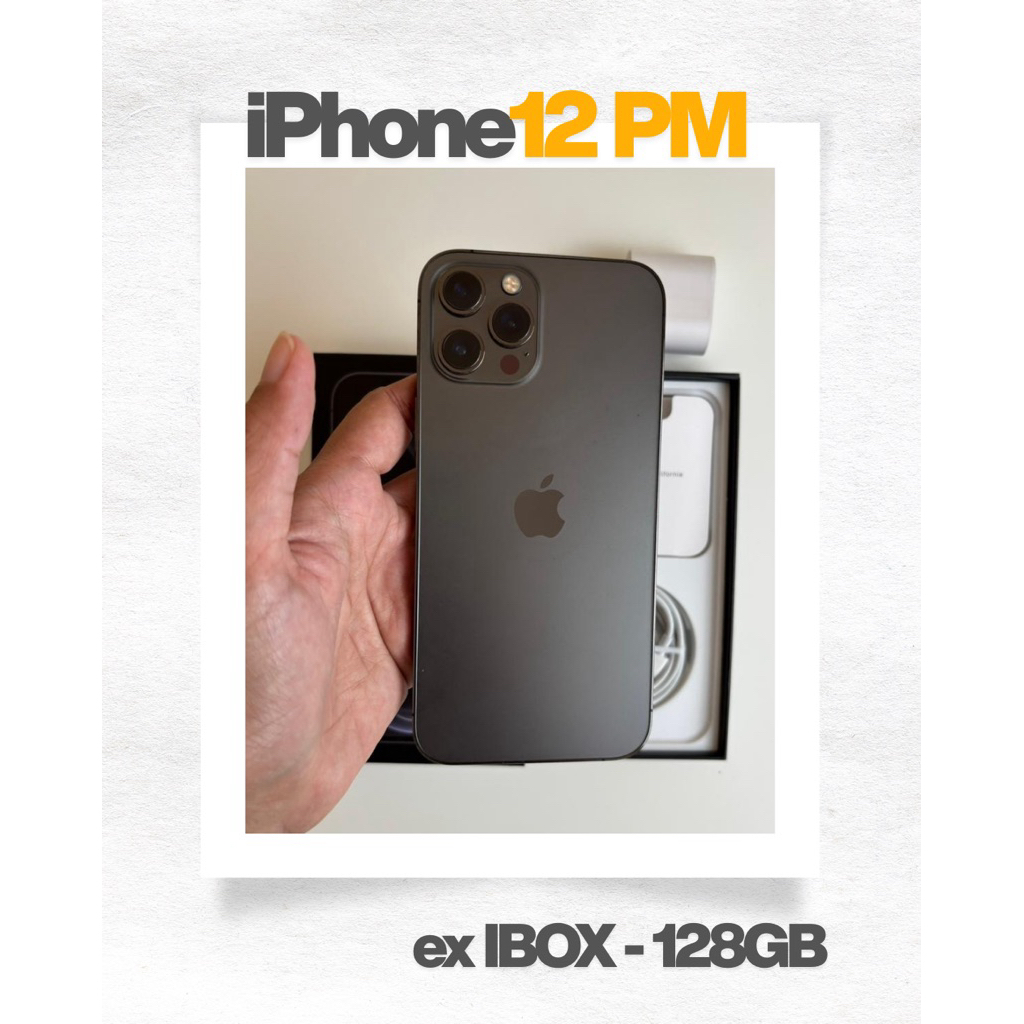 IPHONE 12 PRO MAX 128GB IBOX GRAPHITE