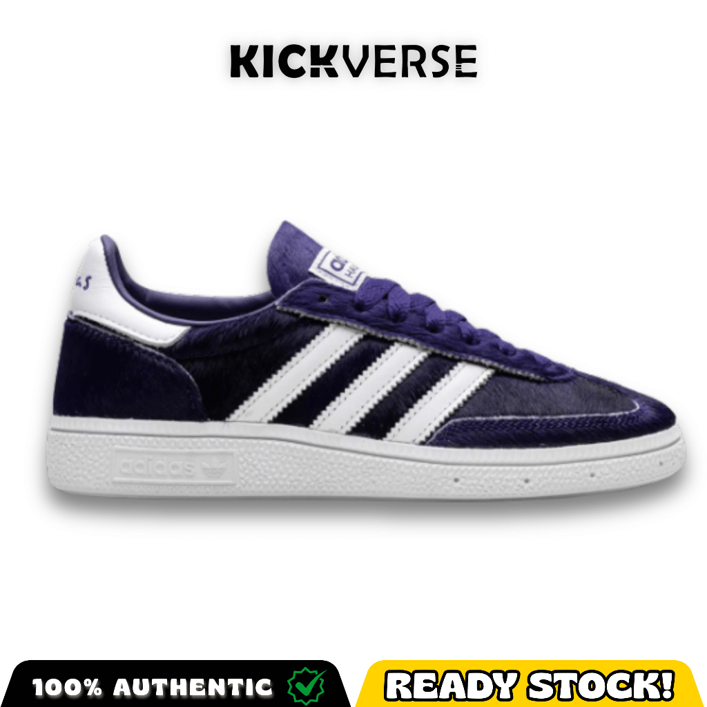 Sepatu Casual Adidas Handball Spezial Pony Hair Collegiate Purple Mens Original IH9984