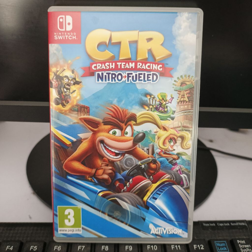 Kaset Nintendo Switch CTR Nitro Fueled