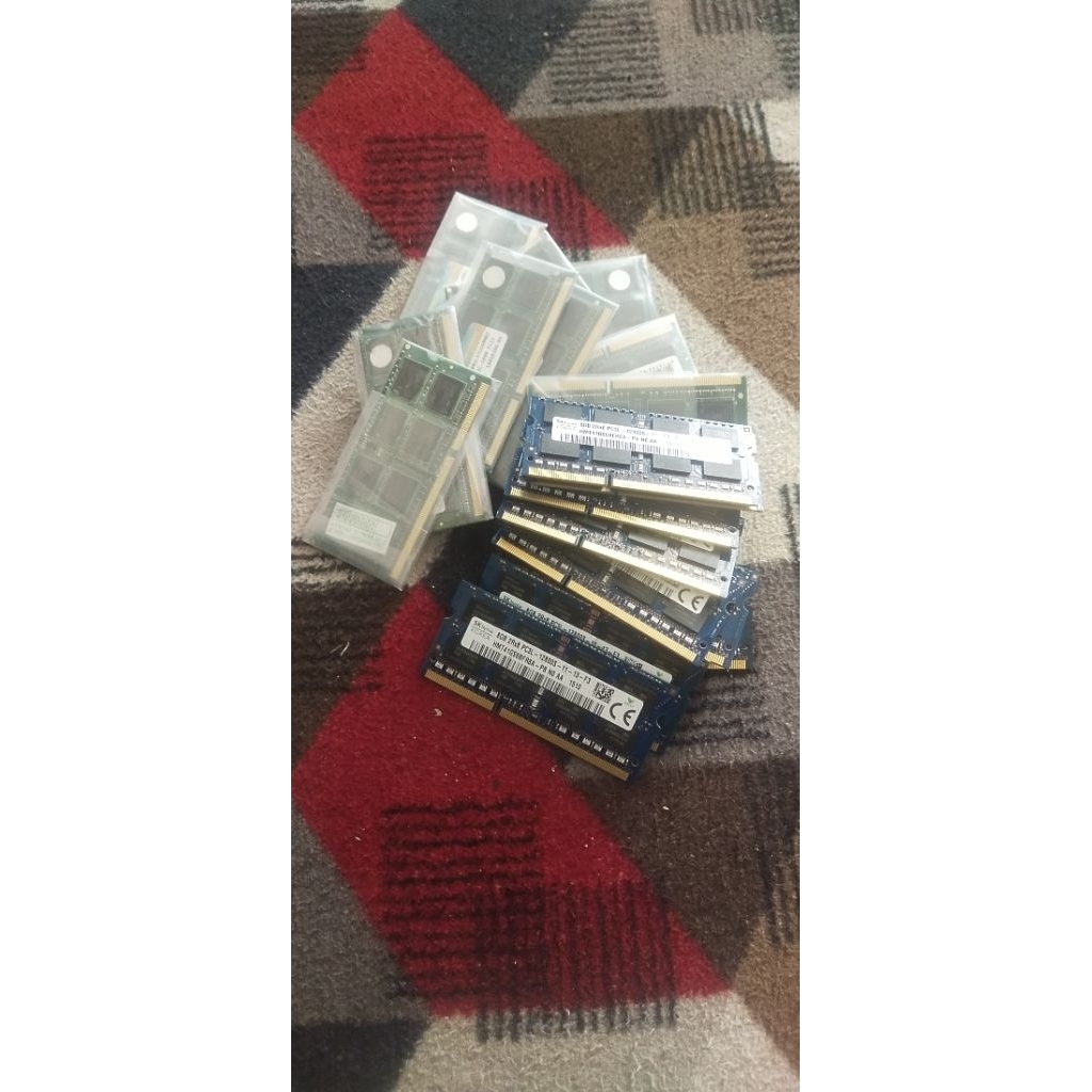 ram laptop sodimm ddr3l pc3l 12800s 1600 sk hynix SP adata kingston 8gb