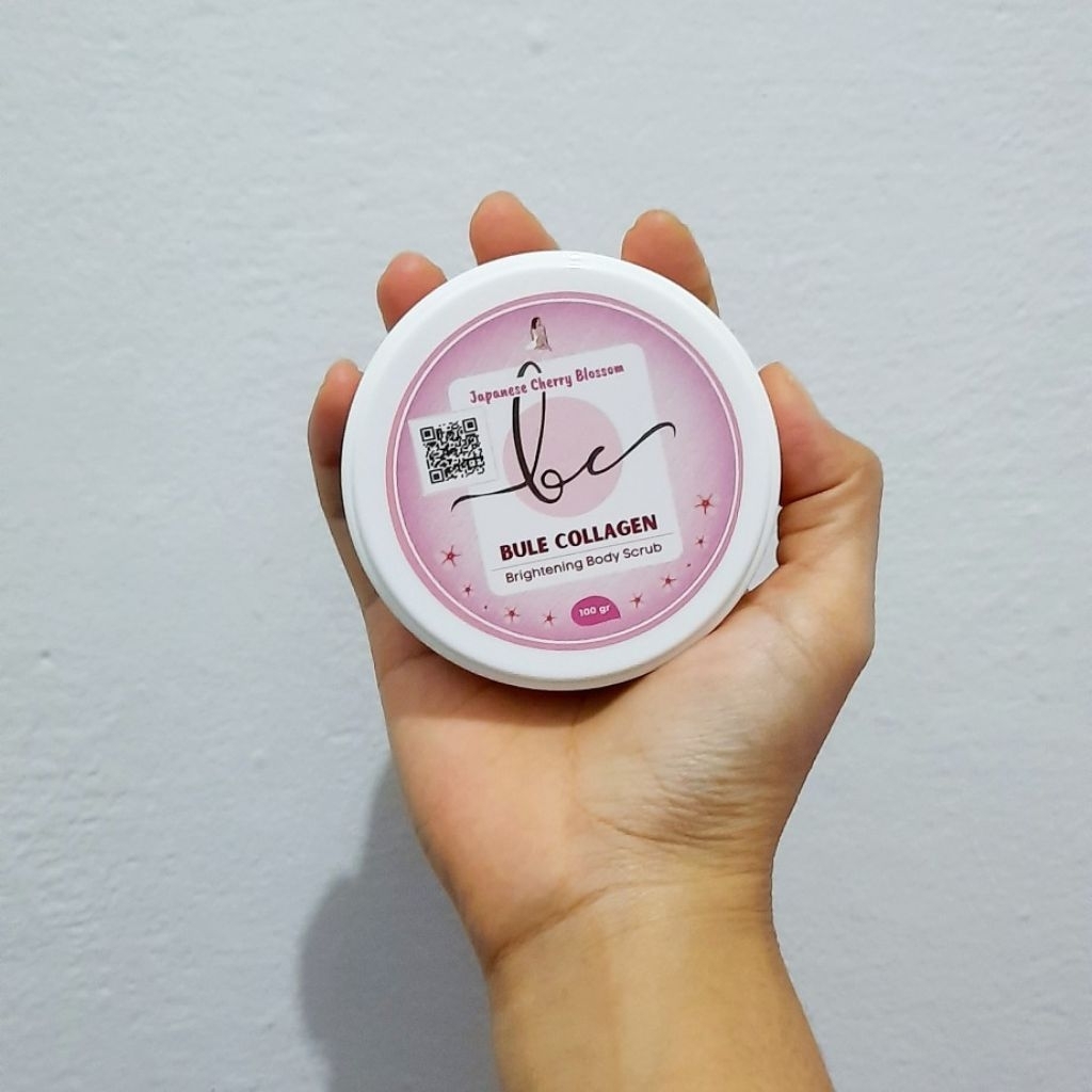 [KEMASAN BARU] BULE COLLAGEN BRIGHTENING BODY SCRUB BPOM HALAL ORI (COD)