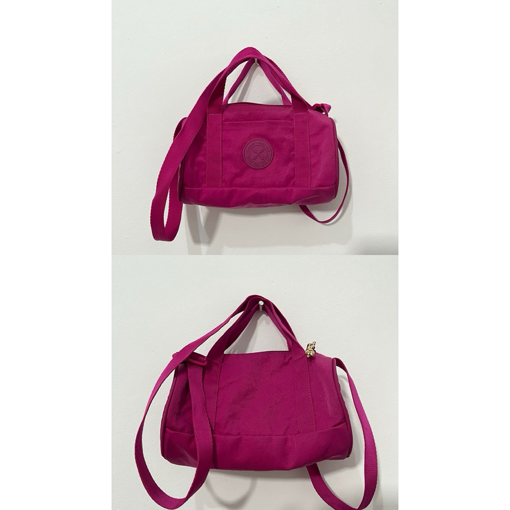 Preloved Tas Selempang Exsport Jumper Mini Bag Fuschia