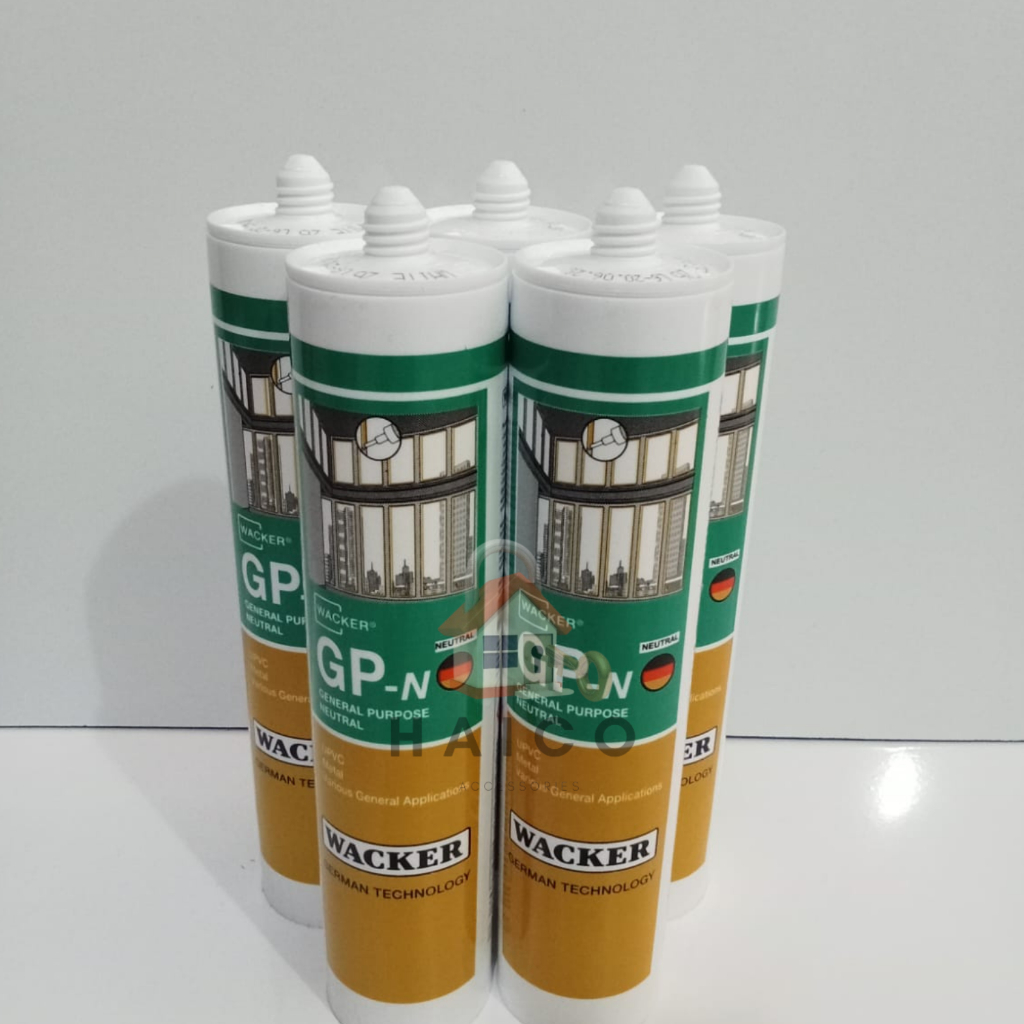 Wacker Sealant GP-Neutral 270ml / Silikon / Lem Kaca
